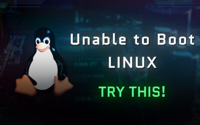Unable to Boot into Linux? Try this!